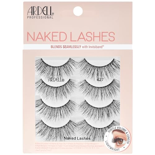 Ardell Strip Lashes Naked Lashes #422, 4 Pairs x 1-Pack