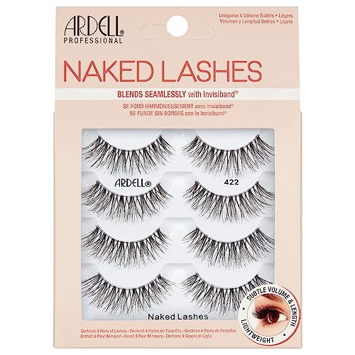 Ardell Strip Naked Lashes #427, 4 Pairs x 1-Pack